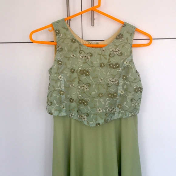 🇺🇸Alexandra of California Formal Evening Dress W/Matching Embroidered Shawl - Picture 8 of 16